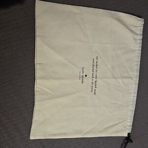 Kate Spade Cream Drawstring Bag